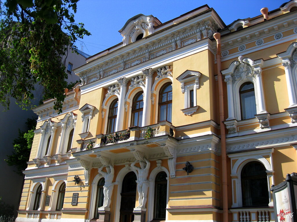2012.06.05 Санкт-Петербург 29. Бывший особняк Н. В. Спиридонова на Фурштатской улице.